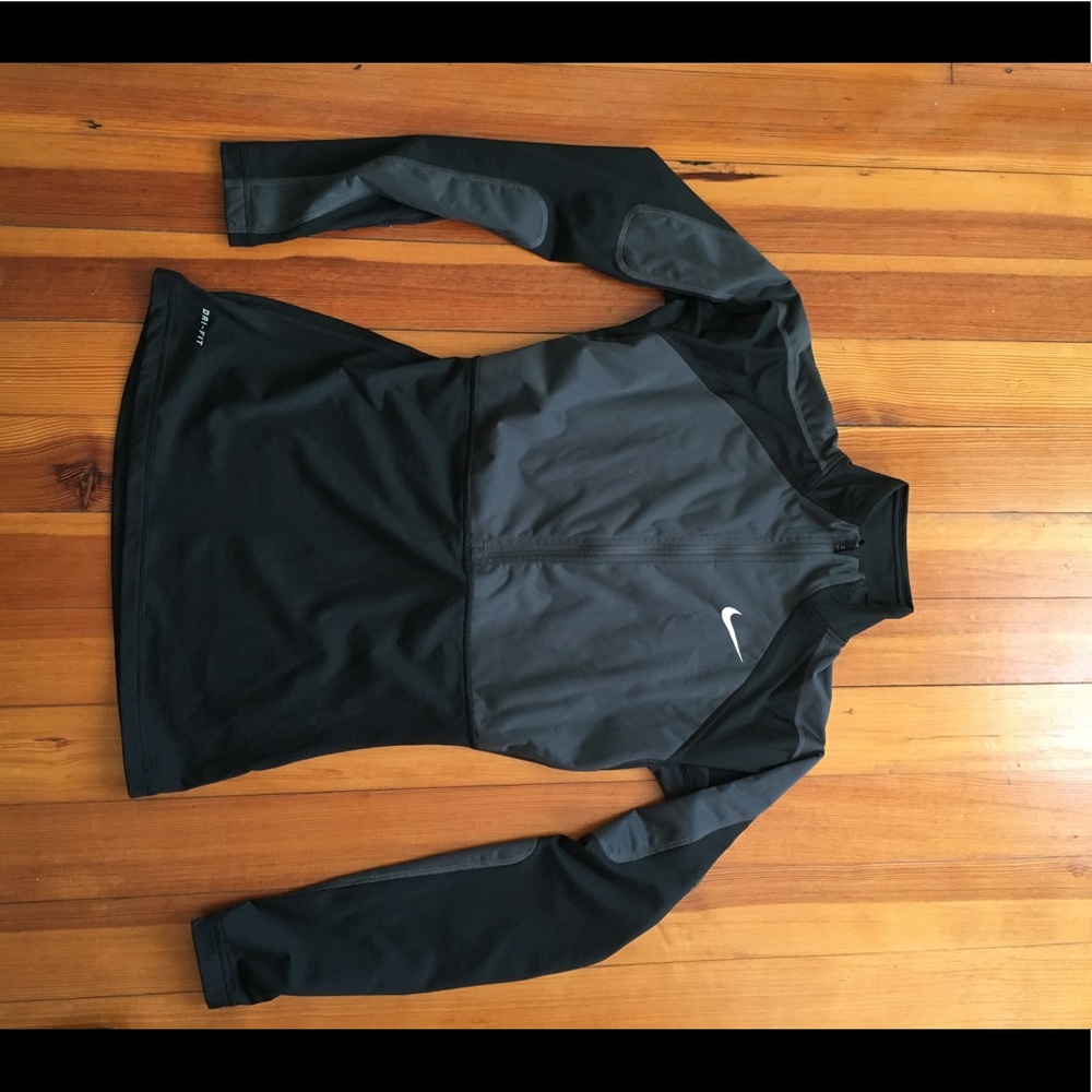 Black Nike workout jacket